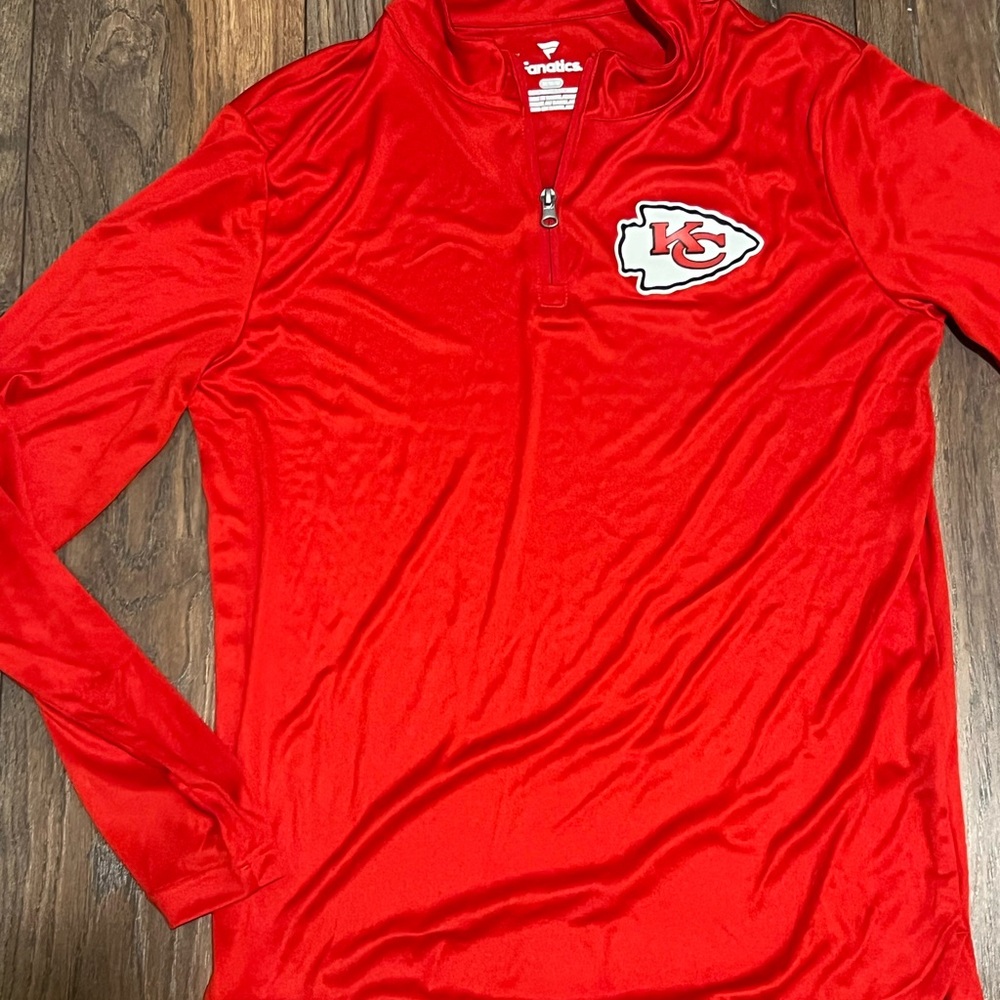 Fanatics Kansas City Chiefs long sleeve Quarter-Zip - medium